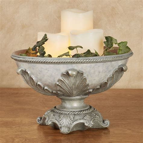 Lionna Acanthus Leaf Decorative Centerpiece Bowl