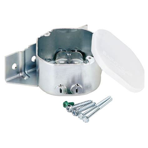The ceiling fan junction box is the metallic box that holds the electrical wirings and from which the fan is suspended. 21.5 cu. in. Remodel Ceiling Fan Sidemount Plus Fan Box ...