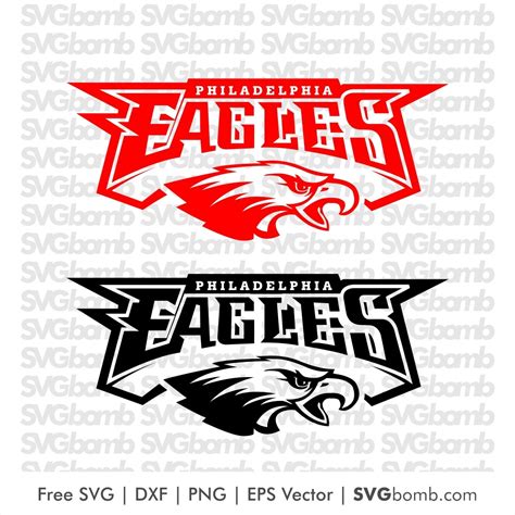 Free Philadelphia Eagles SVG Layered | SVGbomb.com