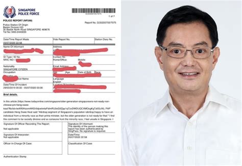 Singapore — a segment of singapore's population is happy to have an individual from a minority race as their prime minister, but the older generation is not ready for that. After Raeesah Khan incident, police report allegedly filed ...