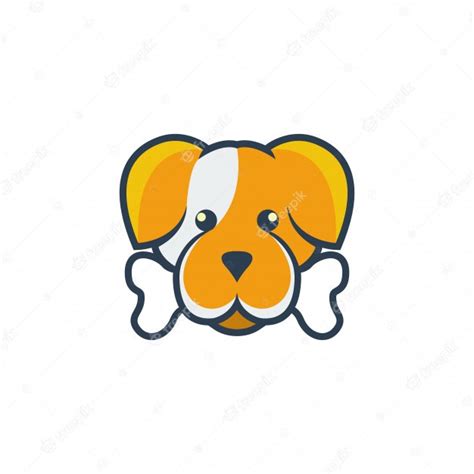 Dog Cartoon Logo Vector Premium Download