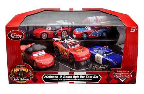 Disney Pixar Cars Mcqueen O Rama 143 Diecast Car 5 Pack Toywiz