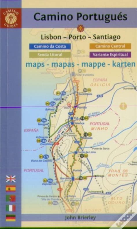 Camino Portugues Maps De John Brierley Livro Wook