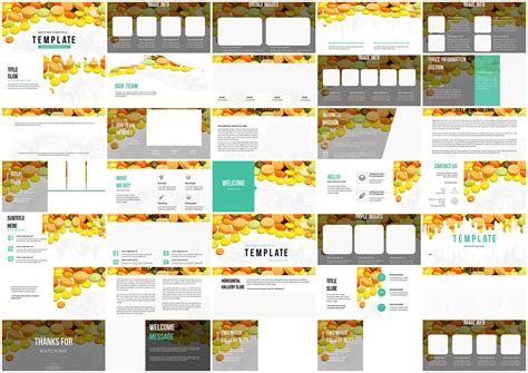 Vitamin Mineral Supplements Powerpoint Template