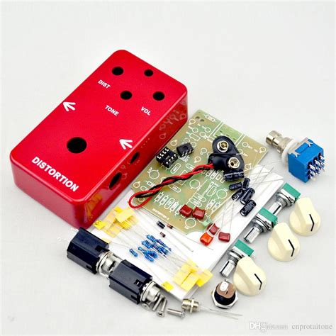 2019 Distortion 1 Diy Guitar Effect Pedal Kit With 1590b And Lm833true