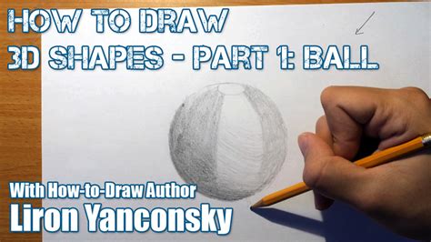 How To Draw A 3d Ball Liron Yanconsky