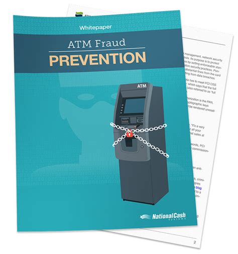 Atm Fraud Prevention White Paper National Cash