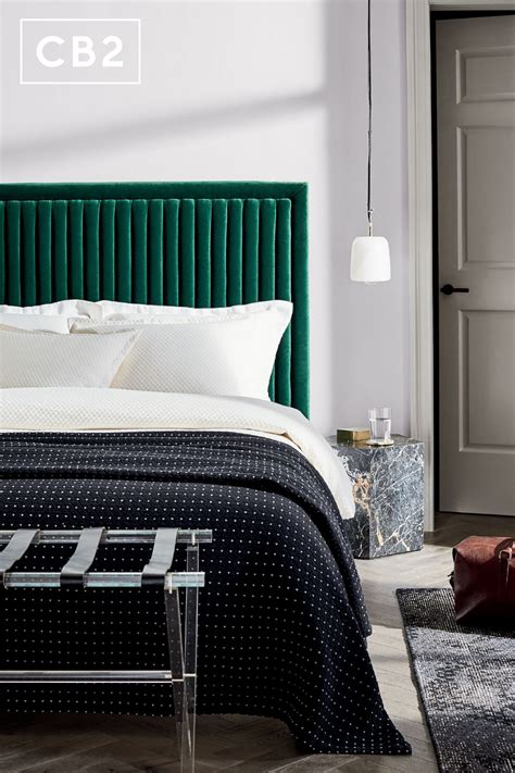 Green Velvet Tufted Headboard A Deep Green Like Found In This Headboard Is Perfect If You Are
