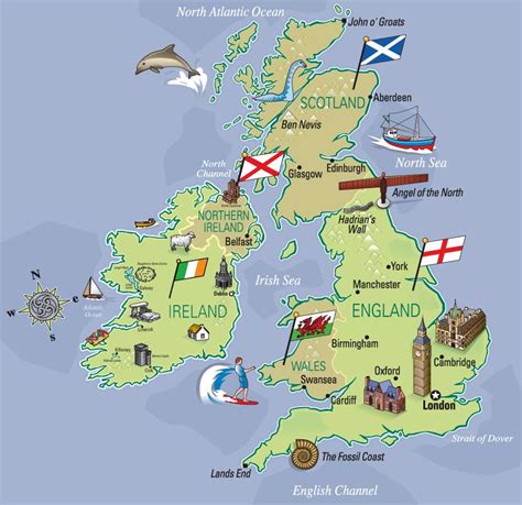 خريطة بريطانيا العظمى ووردز