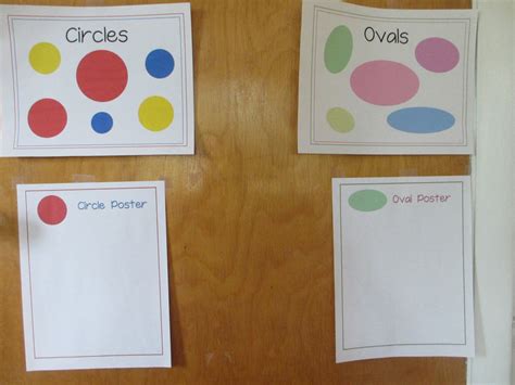 Teaching Munchkins Shape Fun Circle And Ovals