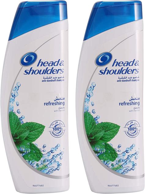 Head And Shoulders Refreshing Menthol Shampoo 400ml 2 Pcs Buy Online