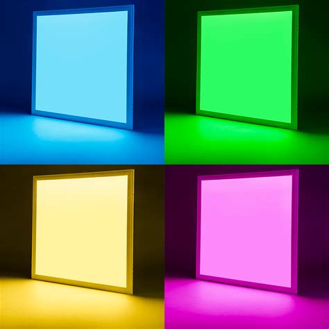 Rgb Led Panel Light 2x2 36w Dimmable Even Glow® Light Fixture 24