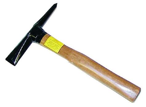 Straight Head Chipping Hammer Wood Handle Veteran Welding Supply