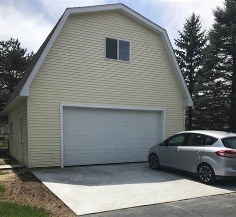 « garage kits homes explained. 24' x 24' Gambrel Style Pole Barn - Chelsea Lumber Company