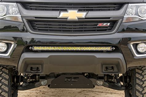 Rough Country 30 Led Bumper Brackets Fits 2015 2020 Chevy Colorado