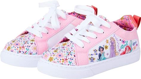 Disney Girls Shoes Princess Sneakers Toddlerlittle Kidbig Kid