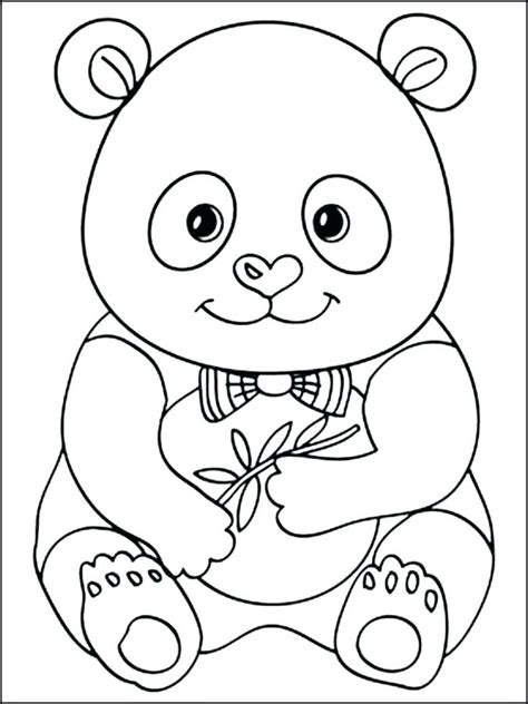 Cute Printable Baby Panda Coloring Pages Coloring Pages
