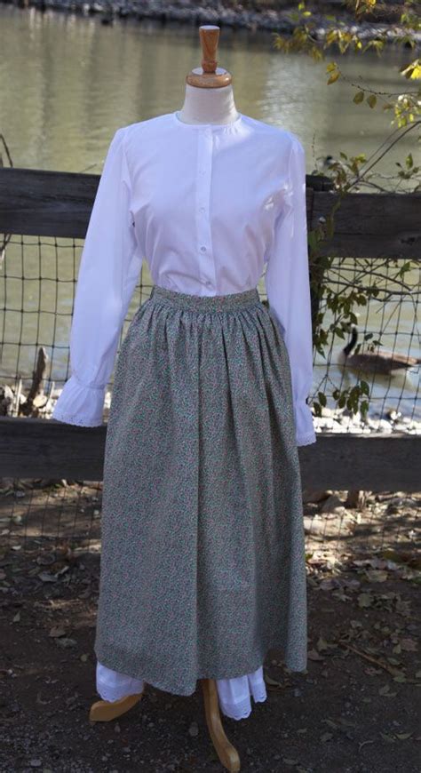 pioneer clothes and lds trek white elegance pioneer skirt 4605p 24 99 pioneer dress
