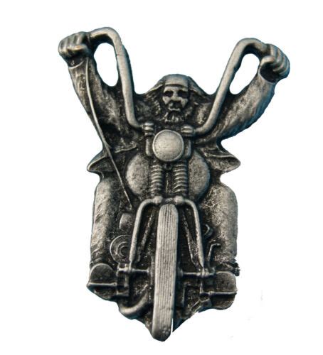 Hells Angels Support 81 Big Red Machine Pin Biker Silver Ebay