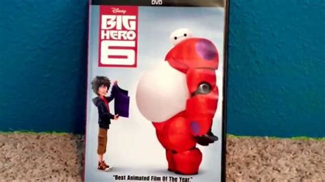 Unboxing Big Hero 6 Dvd Youtube