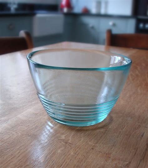 Recycled Glass Bowl Small 15cm Natural Simplicity
