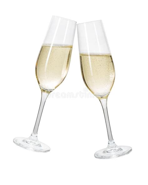 Verres De Vin De Champagne Blanc Et Rose Brut Et Exemples De Terroirs