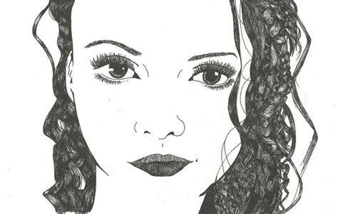 My Drawing Of Christina Ricci Wednesday From Addams Family All Grown Up Addams Family