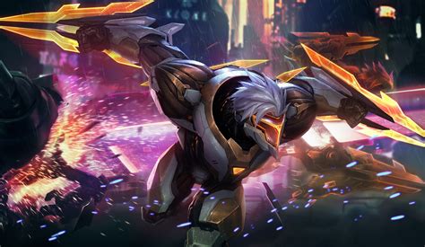 Riot Reveals Splash Art And In Game Look For Project Zeds Prestige