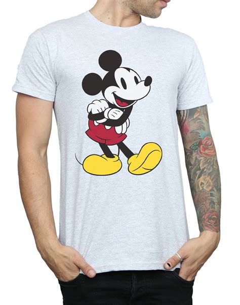 Disney Mens Mickey Mouse Classic Mickey T Shirt Ebay