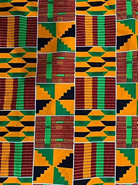 African Print Cotton Fabric By The Yard