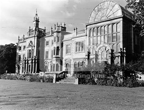 North End And Palm House Of Flintham Hall Off Inholms Road Flintham 1961