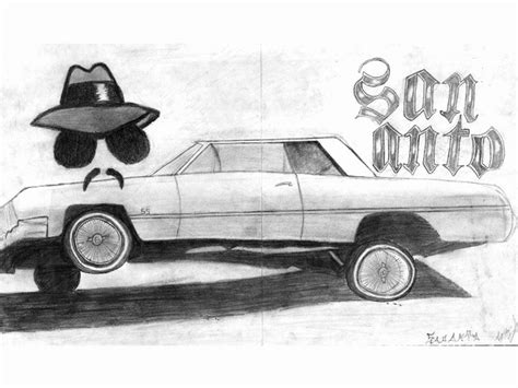 Lowrider Sketch Posted By Samantha Simpson