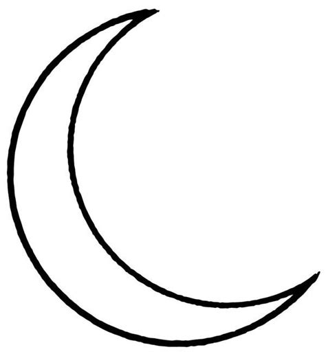 Moon Coloring Page For Kids Coloring Sky Moon Coloring Pages