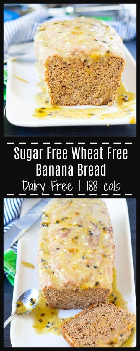 Dairy Free Banana Bread Recipe Sugar Free Baking Recipes Dairy