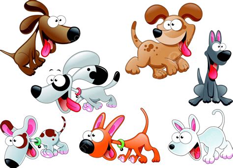 Dogs Cartoon Dogs Funny Vector Cartoon Dogs Funny Png And Vector