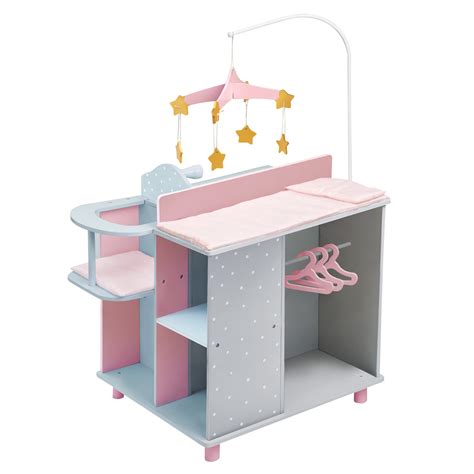 Olivias Little World Polka Dots Princess Baby Doll Changing Station