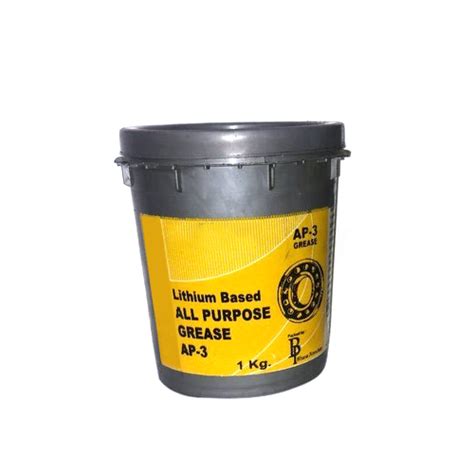 Brown Lithium Based All Purpose Grease Modelgrade Ap 3 Size 1 Kg