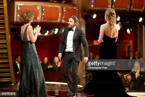 Brie Larson Casey Affleck Photos And Premium High Res Pictures Getty Images