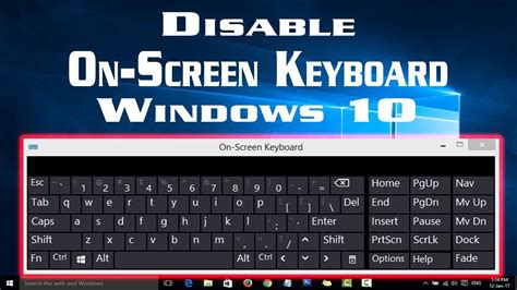 How To Remove On Screen Keyboard