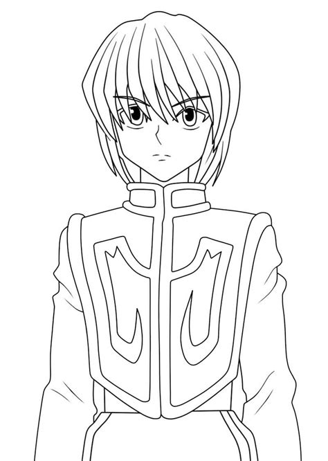 Hunter X Hunter Coloring Pages AnimeColoringPages Com