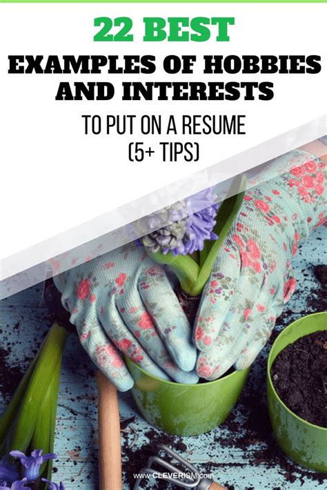 22 best examples of hobbies and interests to put on a resume 5 tips hobbies and interests