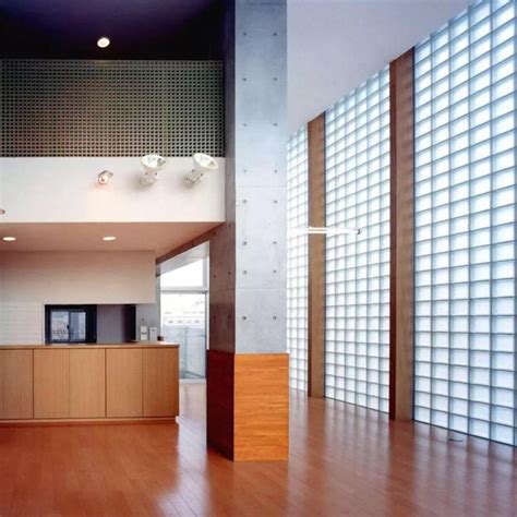 Glass Block Designs of Exterior Walls Infusing Natural ...