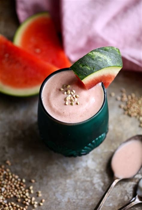 Watermelon Banana Smoothie Nutrition In The Kitch