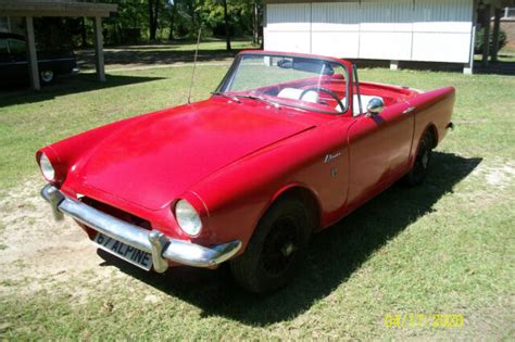 Seller Of Classic Cars 1967 Sunbeam Alpine Series V Redblack