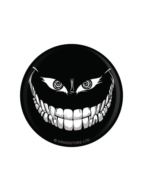 Crazy Monster Grin Badge Grindstore