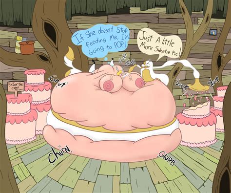 Rule 34 Adventure Time Ass Bbw Belly Belly Expansion Belly Overhang Belly Squish Big Areola