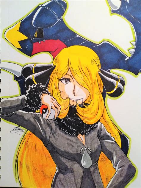 Champion Cynthia By Kaguras Art On DeviantArt