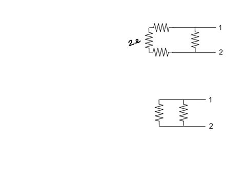 Solved The Equivalent Resistance Between Points And Of The Circuit