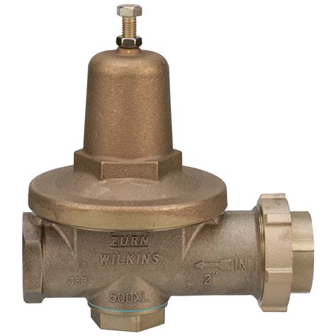 2 500xl Water Pressure Reducing Valve With A Spring Range From 75 Psi
