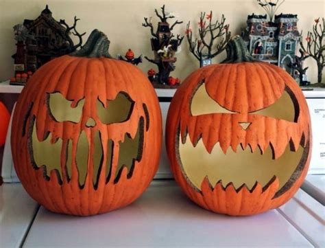 How To Paint Cute And Scary Faces On Pumpkin 35 Pictures